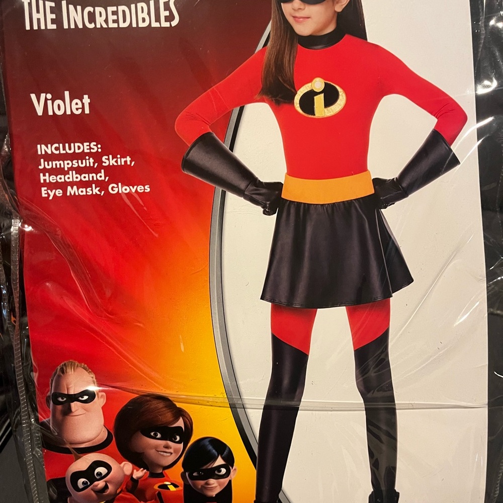 Violet Kids Costume - Red and Black
